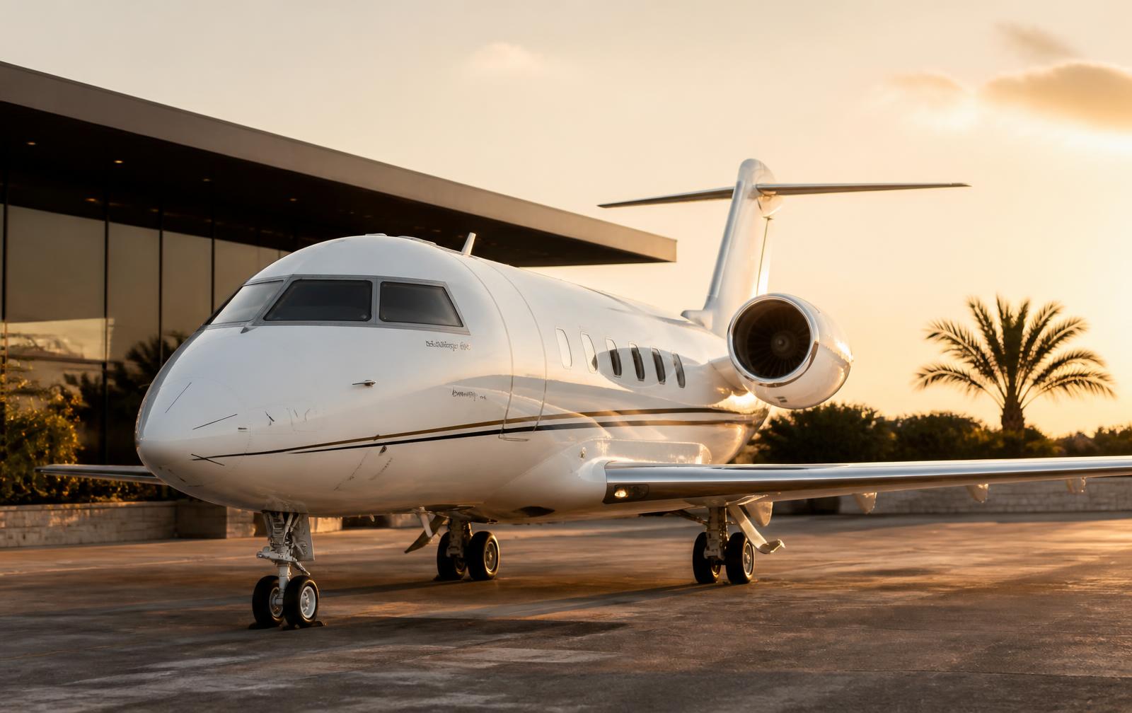 Bombardier Challenger 604 heavy business jet