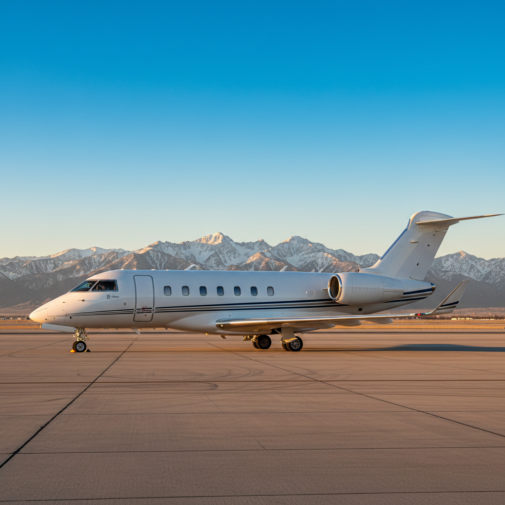 Challenger 350 private jet