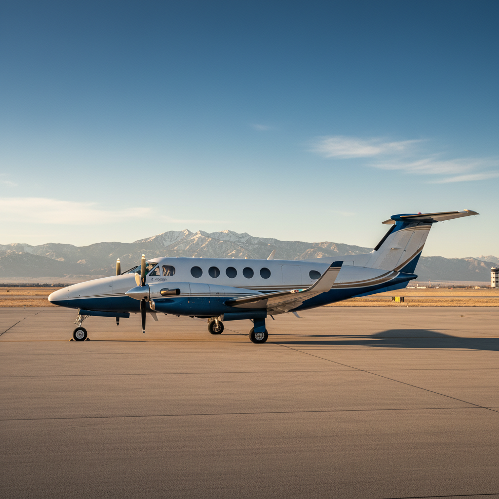 King Air 350 private jet